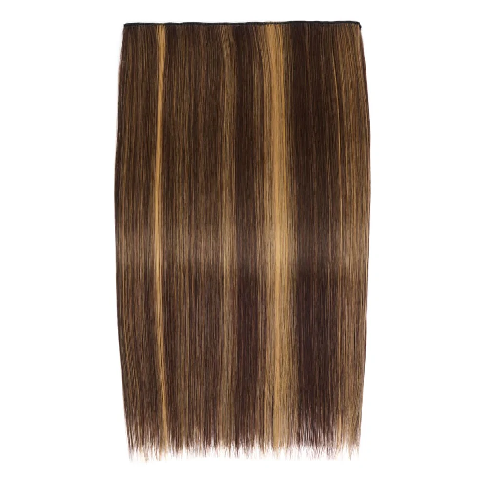 Stranded 20" One Piece Trio Clip-in Hair Extensions - Colour #4/27 Coral Bells - Image 4
