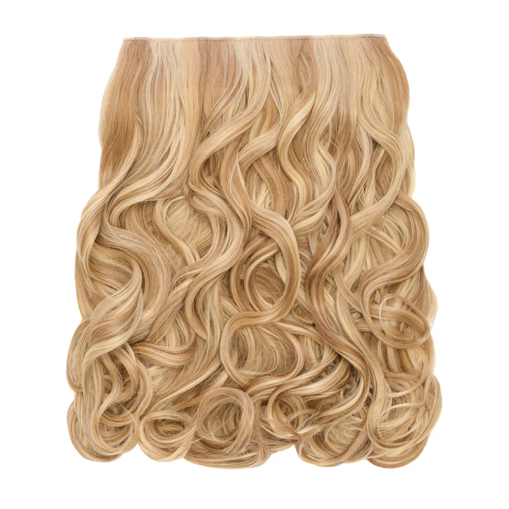 Stranded 20" One Piece Trio Clip-in Hair Extensions - Colour #10/16/22 Ballerina Musk - Image 3
