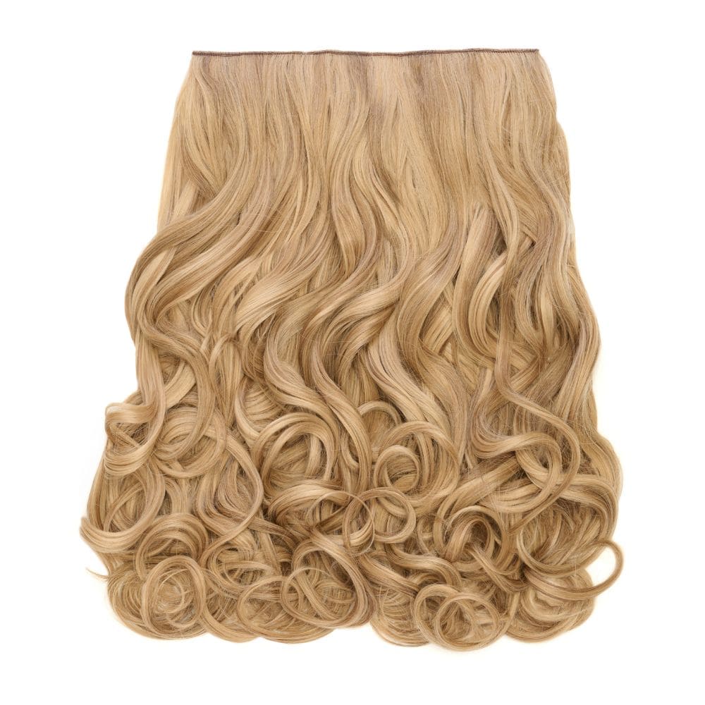 Stranded 20" One Piece Trio Clip-in Hair Extensions - Colour #10/16 Vanilla Bomb - Image 3