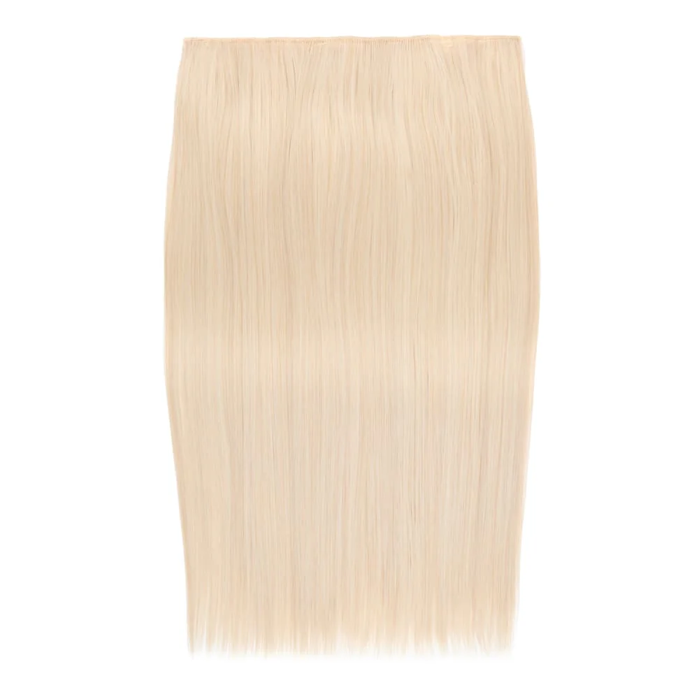 Stranded 20" One Piece Trio Clip-in Hair Extensions - Colour #1001 Polar Star - Image 4