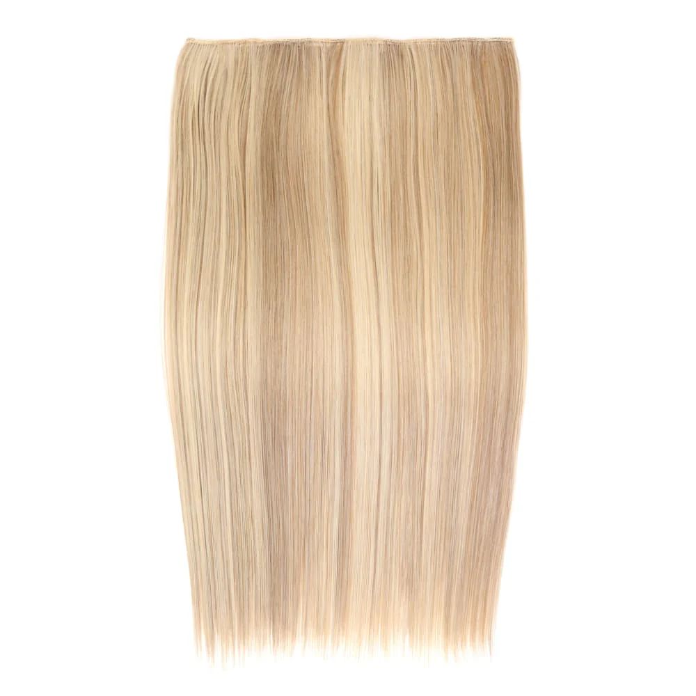 Stranded 20" One Piece Trio Clip-in Hair Extensions - Colour #18/22 Iris - Image 4