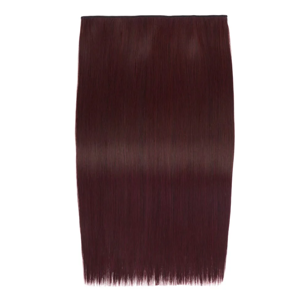 Stranded 20" One Piece Trio Clip-in Hair Extensions - Colour #99J Plum Blossom - Image 4