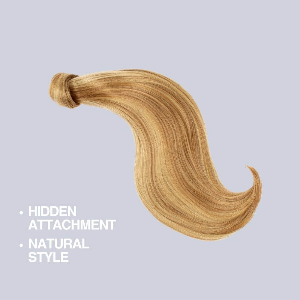 Stranded Bounce Wrap Ponytail - Colour #10/16 Vanilla Bomb - Image 5