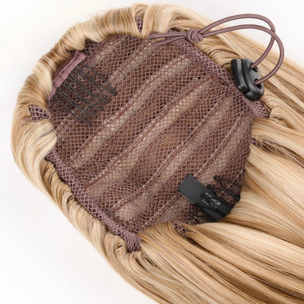 Stranded Short Swoop Ponytail - Colour #10/613 Camelia - Image 3