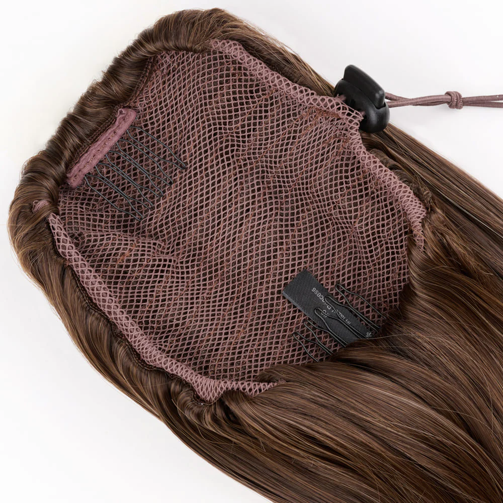 Stranded Short Swoop Ponytail - Colour #8 Hazel Princess - Image 3